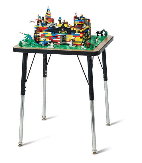 Adjustable Building Table - Traditional Brick Compatible