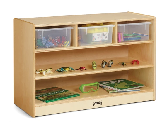 STEM Combo Mobile Storage Unit – with Clear Tubs