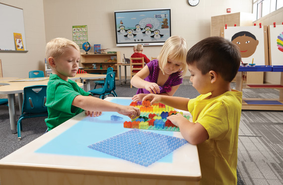 Large Light Table - Multicolored
