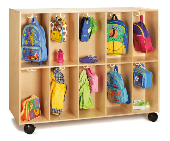 20 Section Mobile Backpack Cubbie