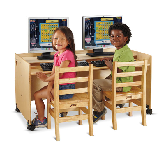 Enterprise Double Computer Desk Enterprise Double Computer Desk