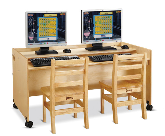 Enterprise Double Computer Desk Enterprise Double Computer Desk