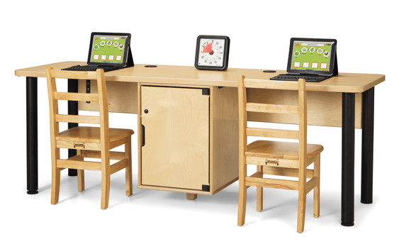 Dual Computer Lab Table