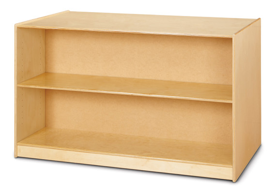 Double-Sided Island – Straight Shelf Storage