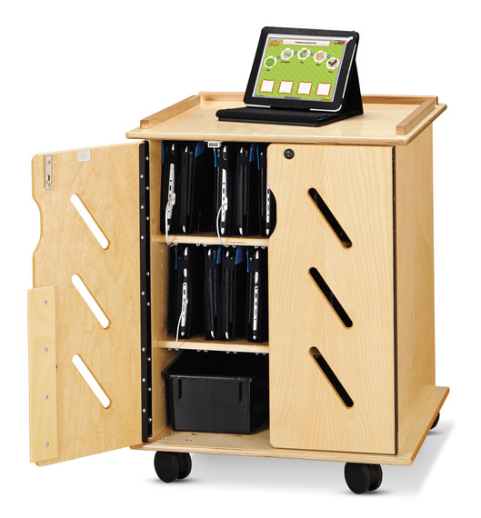 Laptop and Tablet Storage Cart