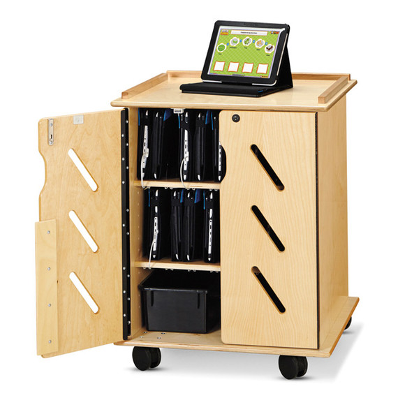 Laptop and Tablet Storage Cart