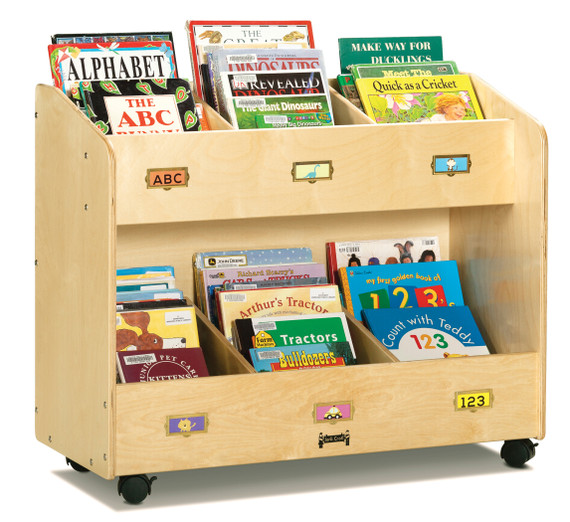 Mobile 6-Section Book Organizer Mobile 6-Section Book Organizer