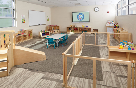 Kids Wooden Mini Play Loft