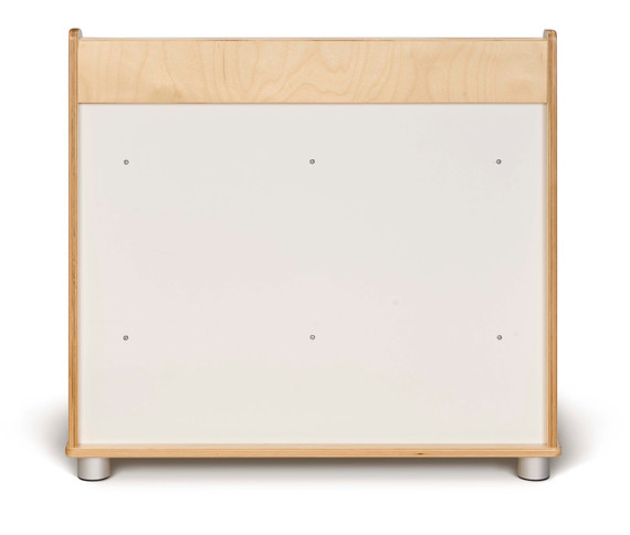 4 Shelf Wooden Classroom Bookshelf Display Stand