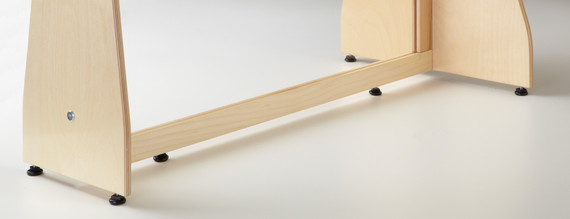 See-Thru Large Crib and Space Divider