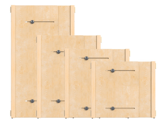 Accordion Panel - 24" To 36" Wide - Plywood