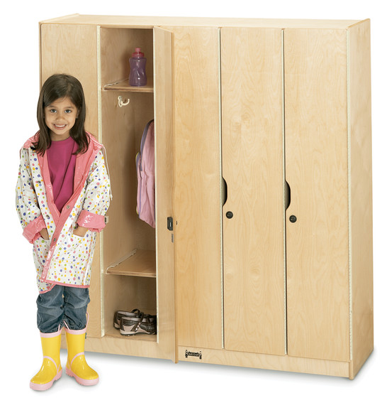 5 Section Lockers with Doors 5 Section Lockers with Doors