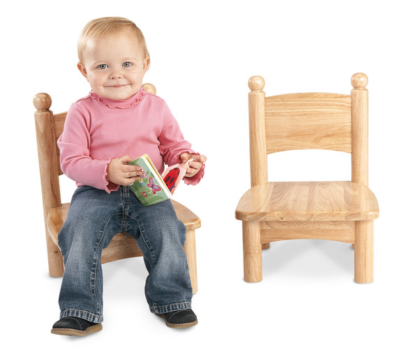 Wooden Chair Pairs - 7" Seat Height