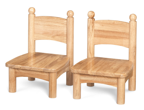 Wooden Chair Pairs - 7" Seat Height