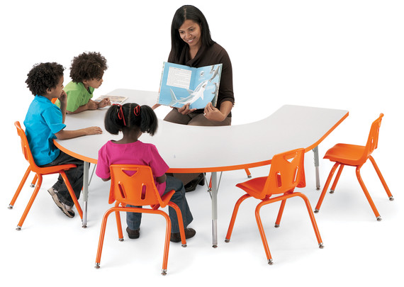Horseshoe Activity Table - 66" X 60"