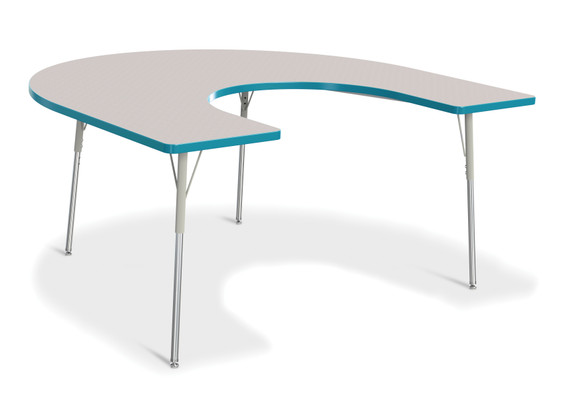 Horseshoe Activity Table - 66" X 60"