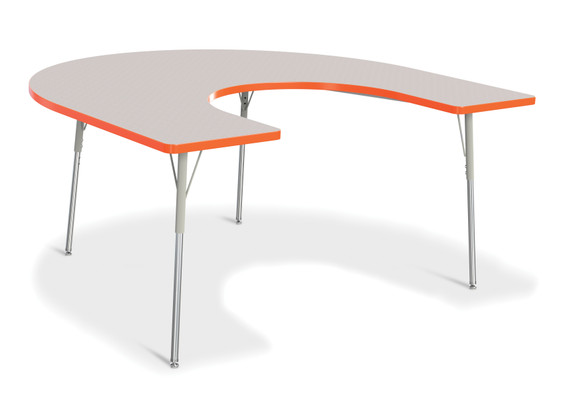 Horseshoe Activity Table - 66" X 60"