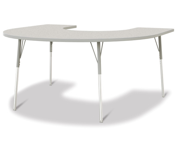 Horseshoe Activity Table - 66" X 60"