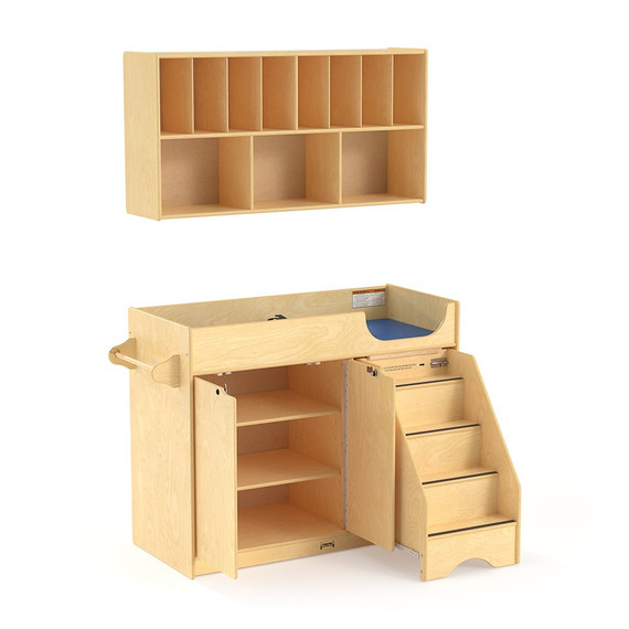 Changing Table - with Stairs Combo