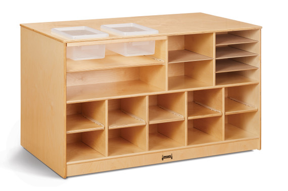 Mobile Twin Storage Island