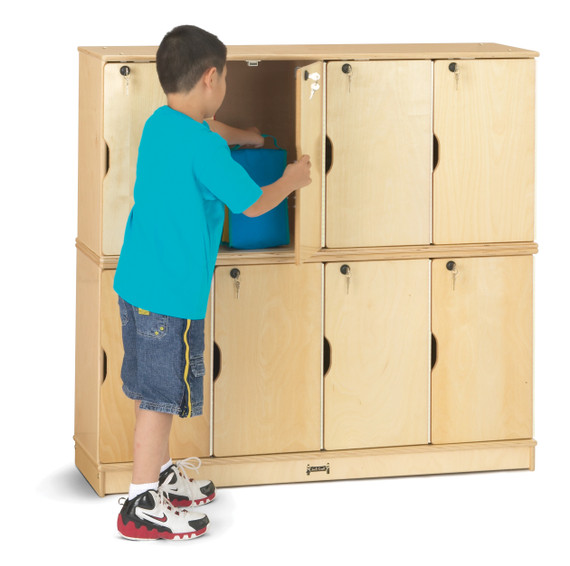 Stacking Lockable Lockers