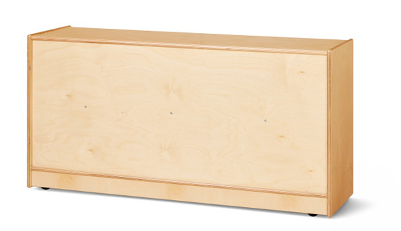 Toddler Wooden Single Mobile Storage Unit