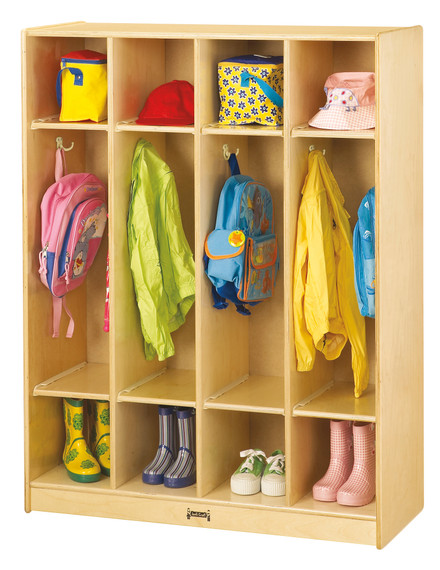 4 Section Coat Locker