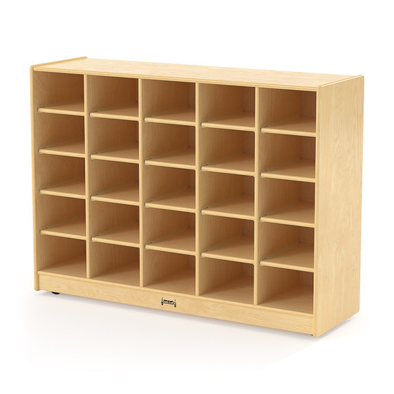 25 Cubbie-Tray Mobile Storage