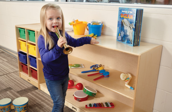 Low Mobile Straight-Shelf