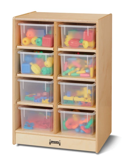8 Cubbie-Tray Mobile Unit