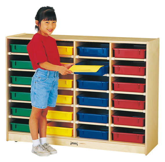 24 Paper-Tray Mobile Storage