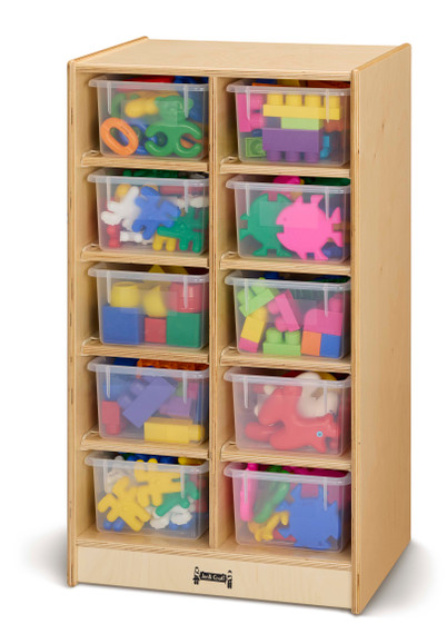 10 Cubbie-Tray Mobile Unit