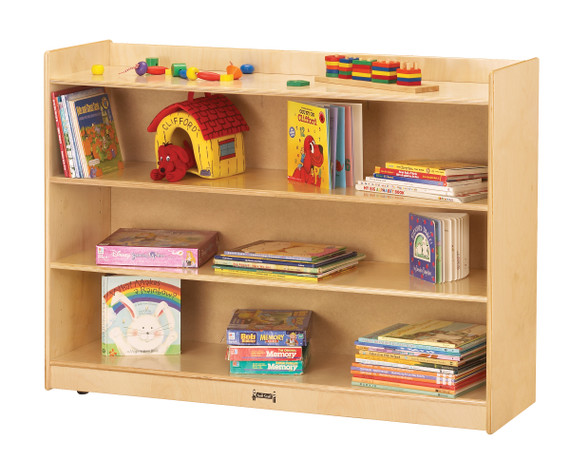 Adjustable Mobile Straight-Shelf with Lip Adjustable Mobile Straight-Shelf with Lip