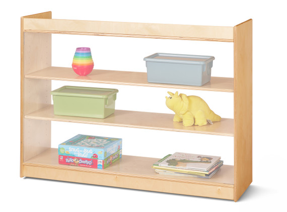 Adjustable Mobile Straight-Shelf with Lip