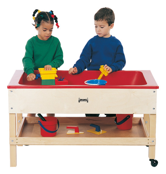 Sensory Table with Shelf Sensory Table with Shelf
