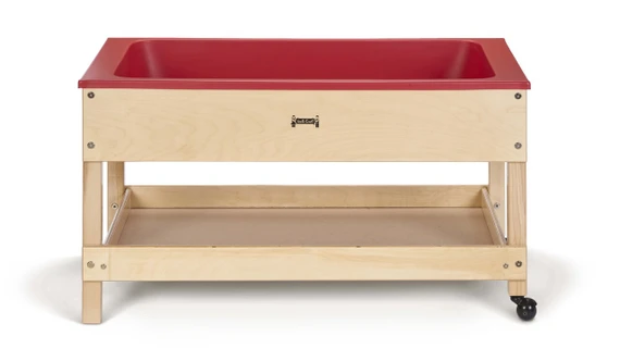 Sensory Table with Shelf
