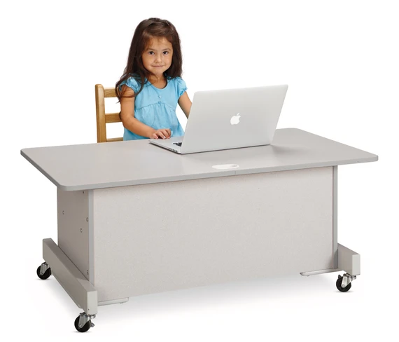 Rainbow Accents Apollo Single Computer Desk