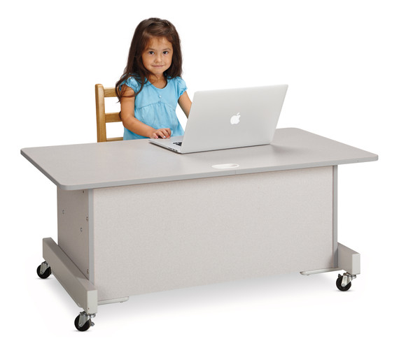 Rainbow Accents Apollo Single Computer Desk