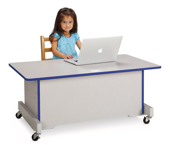 Rainbow Accents Apollo Single Computer Desk