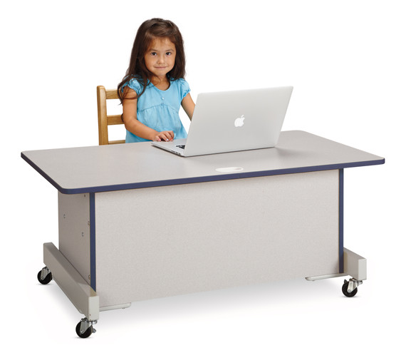 Rainbow Accents Apollo Single Computer Desk