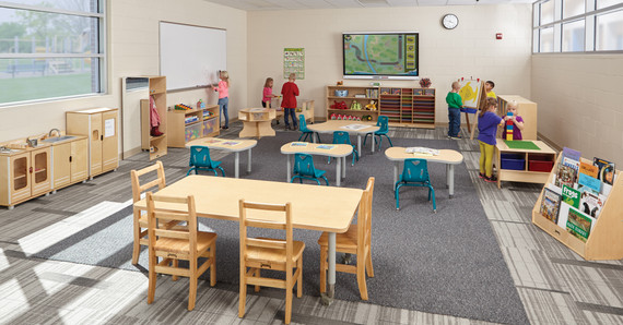 KYDZ Building Table - Preschool Brick Compatible