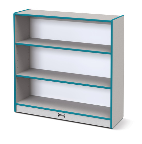 Rainbow Accents Short Bookcase with Adjustable Shelves