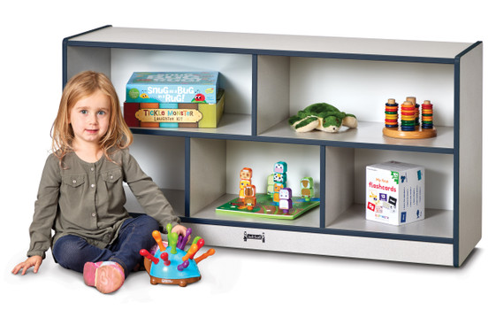 Rainbow Accents Toddler Single Mobile Storage Unit