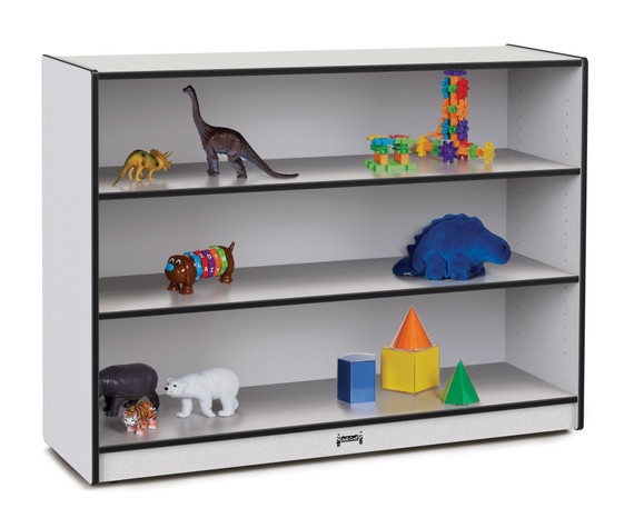 Rainbow Accents Super-Sized Adjustable Mobile Straight-Shelf