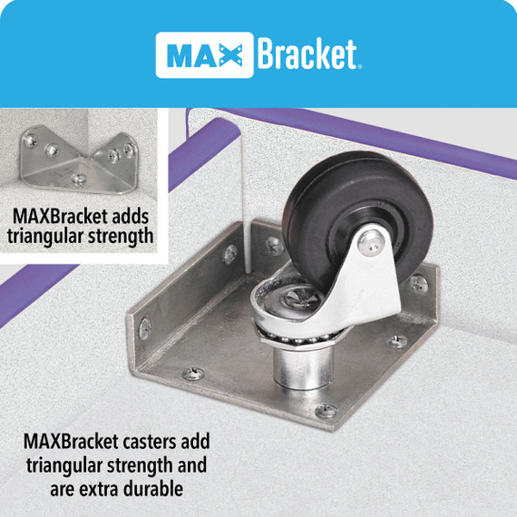 Rainbow Accents Space Saver Sensory Table