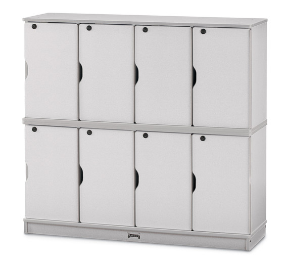 Rainbow Accents Stacking Lockable Lockers