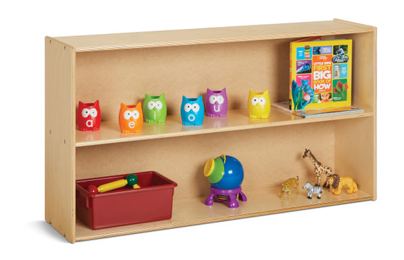 Wooden Classroom Toy Storage Bookshelf