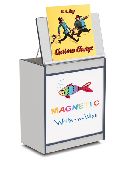 Mobile Big Book Easel - Magnetic Write-n-Wipe