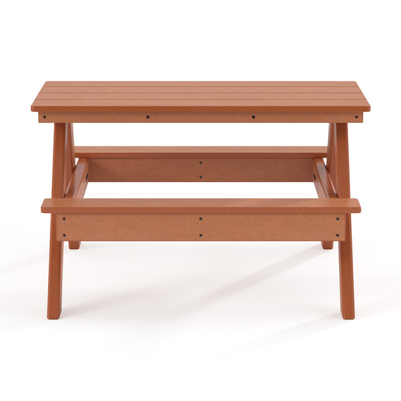 EverPlay® Kids HDPE Plastic Outdoor Patio Picnic Bench Table