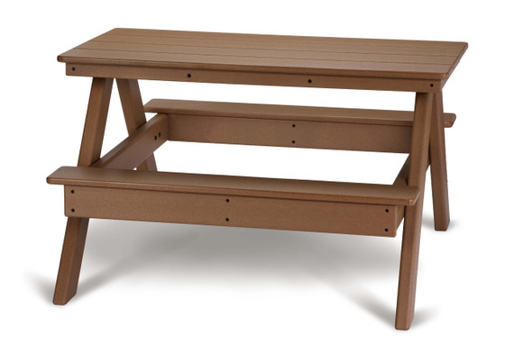 EverPlay® Kids HDPE Plastic Outdoor Patio Picnic Bench Table